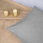 Poszewka satyna bawełna popiel 024/50x70 - 5