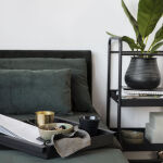 Stolik na kółkach metalowy czarny House Doctor - 2