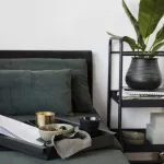 Stolik na kółkach metalowy czarny House Doctor - 2