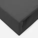 Prześcieradło jersey elastan z gumką 52 CIEMNY SZARY/180x200x30 - 2