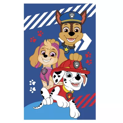 Ręcznik przedszkolny dla dziecka 30x50 Psi Patrol niebieski
