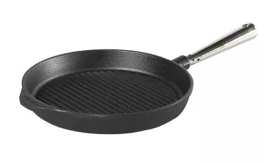 SKEPP-Patelnia grillowa żeliwna 25cm Professional