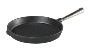 SKEPP-Patelnia grillowa żeliwna 25cm Professional