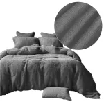 Pościel frotte szary 34/200x220 - 2