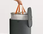 JJ-Kosz na pranie, szary, Tota 2 One 60l - 13