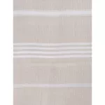 Ręcznik bawełniany hammam beżowy/biały 170x100 cm Ottomania - 2