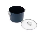JJ-Garnek wysoki 25cm ze skł. uchwytami+pokr.Space - 2