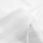 Pościel satyna bambusowo-bawełniana (P) STRIPE WHITE/180x200 +2x70x80 z listwą +4x40x40 BAMBOO - 8