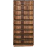 Regał drewniany 70x165x20 cm Ib Laursen - 2