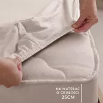 Prześcieradło jersey elastan z gumką 27 BEŻ/180x200x30 - 7