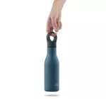 JJ-Butelka termiczna stalowa 500ml Loop niebieska - 4