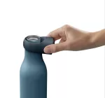 JJ-Butelka termiczna stalowa 500ml Loop niebieska - 5