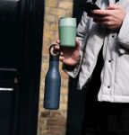 JJ-Butelka termiczna stalowa 500ml Loop niebieska - 15