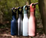 JJ-Butelka termiczna stalowa 500ml Loop niebieska - 18