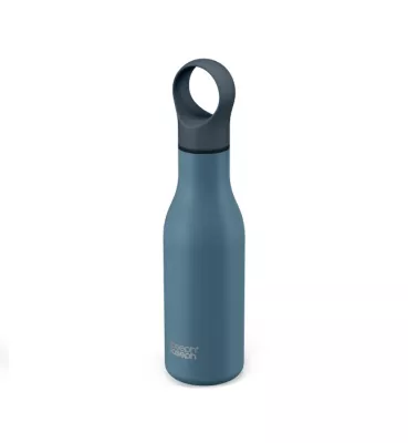JJ-Butelka termiczna stalowa 500ml Loop niebieska