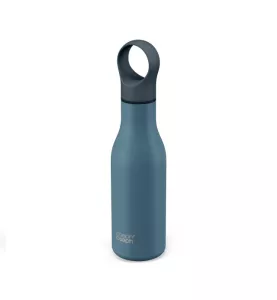 JJ-Butelka termiczna stalowa 500ml Loop niebieska