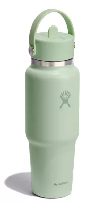 HF-Butelka 32oz Wide Flex Straw Travel Bottle Aloe
