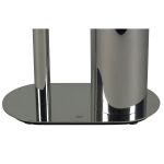 KELA-Stojak WC +szczotka toaletowa stalowy Lucido - 3