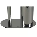 KELA-Stojak WC +szczotka toaletowa stalowy Lucido - 3