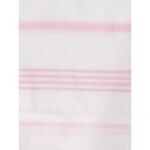 Ręcznik bawełniany hammam biały / różowy 170x100 cm Ottomania - 2