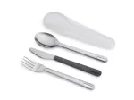 JJ-Zestaw sztućców w etui antracytowy, GoEat™ - 3