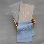 Komplet ręczników kuchennych bawełnianych HOME 1961/3x50x70/SET2 - 2