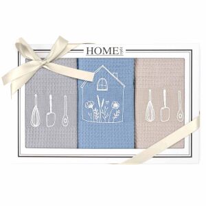 Komplet ręczników kuchennych bawełnianych HOME 1961/3x50x70/SET2