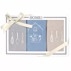 Komplet ręczników kuchennych bawełnianych HOME 1961/3x50x70/SET2