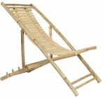 Leżak bambusowy w kolorze naturalnym Ib Laursen - 2