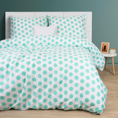 Pościel satyna bawełniana 1473/1/140x200+1posz.70x80 SATYNLOVE (promocja)