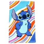 Ręcznik przedszkolny dla dziecka 30x50 Lilo i Stitch niebieski - 2