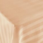 Prześcieradło satyna bambusowo-bawełniana STRIPE BEIGE/220x260 - 5