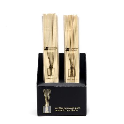 CM-Zestaw 12 patyczków do dyfuzorów 25cm.naturalny