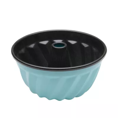 Forma do babki emaliowana 22 cm niebieska Riess