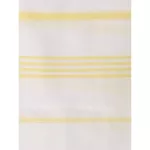 Ręcznik bawełniany hammam biały/żółty 170x100 cm Ottomania - 2