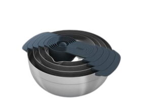 JJ-Zestaw misek i miarek Nest 9 Plus Steel 100 Col