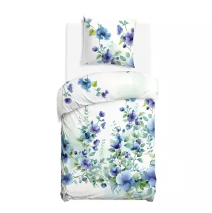 Pościel satyna bawełniana 12420/140x200+1posz.70x80 SATYNLOVE PREMIUM