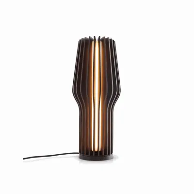 Radiant LED batt. lamp Smoked