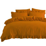 Pościel bawełniana SUDAN BROWN/160x200(P) STONEWASHED - 2