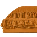 Pościel bawełniana SUDAN BROWN/160x200(P) STONEWASHED - 3