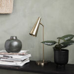 Doniczka metalowa czarna średnia House Doctor - 3