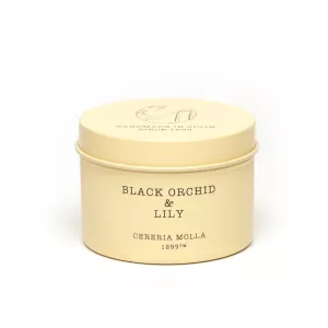 CM-Świeczka Travel 90gr. Black Orchid and Lily