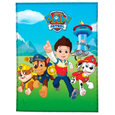 Koc polarowy 100x140 Psi Patrol drużyna