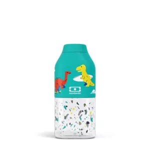 MB-Butelka Positive S Graphic Blue Dino