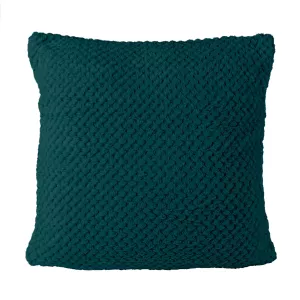 Poszewka żakardowa AMORRO/PETROL/40x40 (promocja)