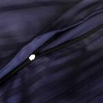 Poszewka satyna bawełna CIZGILI NAVY BLUE/70x80. - 6