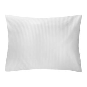 Poszewka hotelowa na zakładkę PASY 4mm biała/70x80