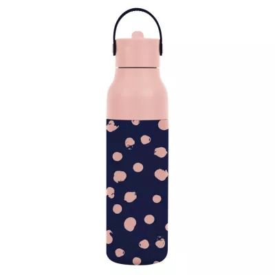 LL-Butelka 500ml Indigo with Pink Spots Sport