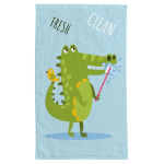 Ręcznik przedszkolny dla dziecka 30x50 Krokodyl - 2