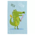 Ręcznik przedszkolny dla dziecka 30x50 Krokodyl - 2